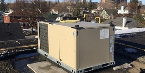 York Rooftop Unit Install